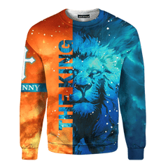 The King Jesus lion Galaxy Customized 3D All Over Printed Shirt - AM Style Design - Amaze Style™