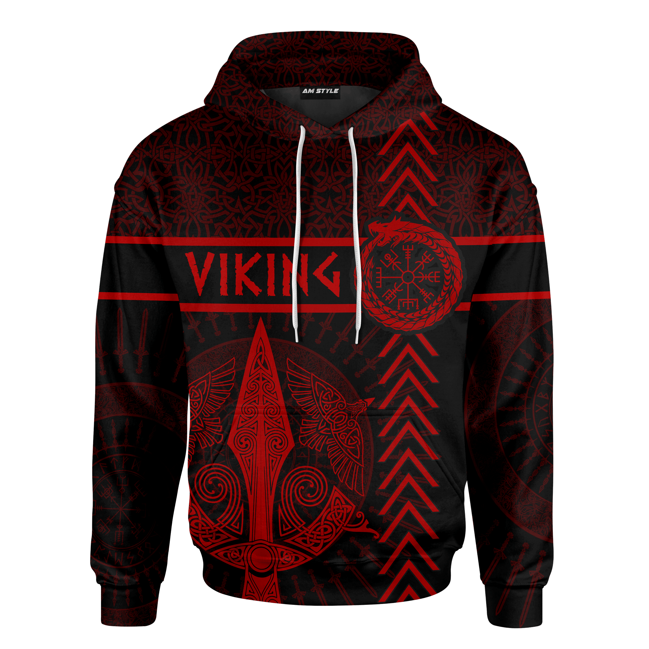 Viking Munin And Hugin Customized 3D All Over Printed Shirt - AM Style Design - Amaze Style™