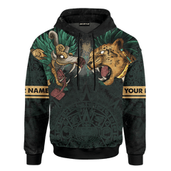 Aztec Quetzalcoatl And Tezcatlipoca Sun Stone Maya Aztec Customized 3D All Over Printed Shirt - AM Style Design - Amaze Style™