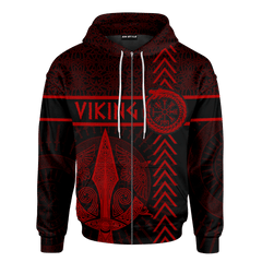 Viking Munin And Hugin Customized 3D All Over Printed hoodie