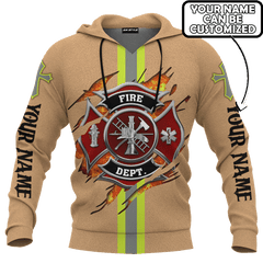 God Found Some Of The Strongest Woman And Made Them Firefighter Wives Customized 3D All Over Printed hoodie