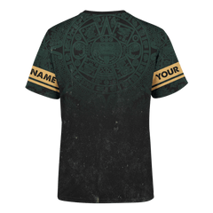 Aztec Quetzalcoatl And Tezcatlipoca Sun Stone Maya Aztec Customized 3D All Over Printed Shirt - AM Style Design - Amaze Style™