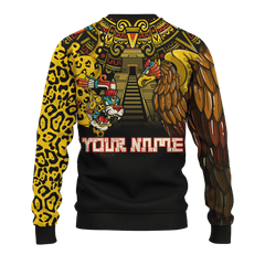 Aztec Jaguar Eagle Warriors Our Real Heroes Aztec Customize 3D All Over Printed 3D All Over Printed hoodie