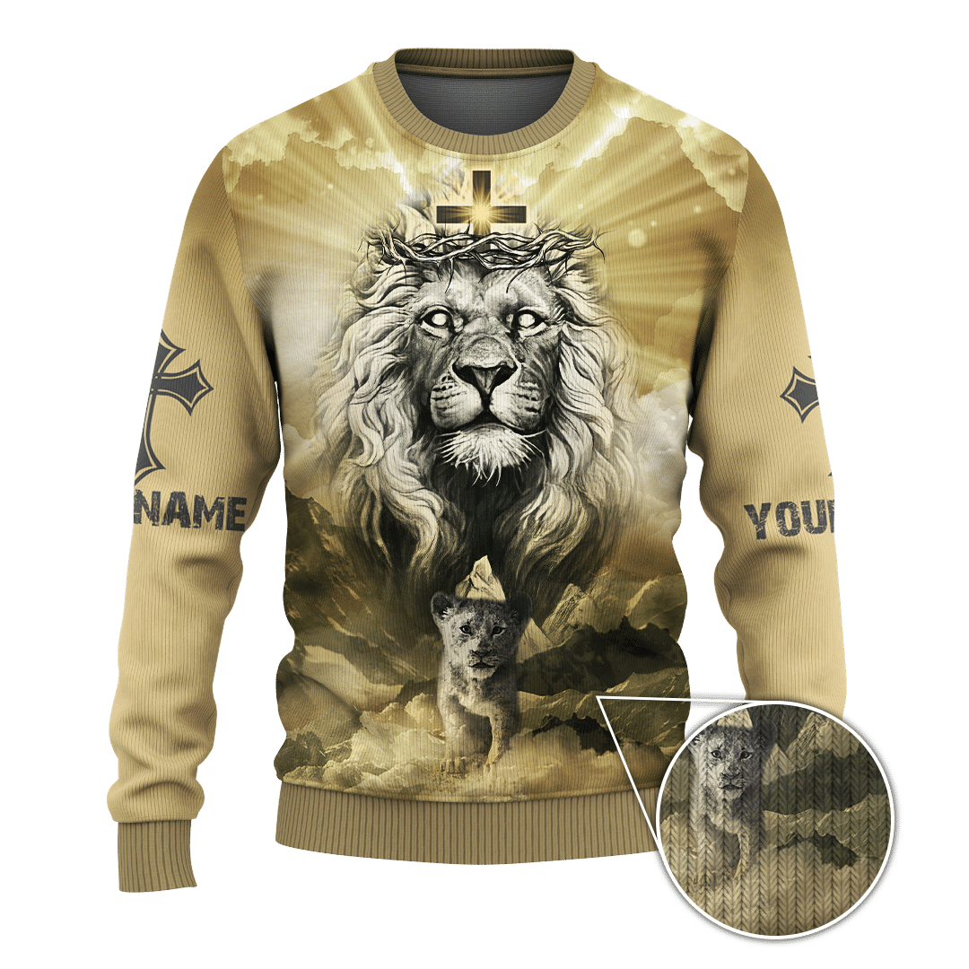 Jesus Father And Son Man Of God Jesus Family Faith Customized 3D All Overprinted Shirt - Am Style Design - Amaze Style™