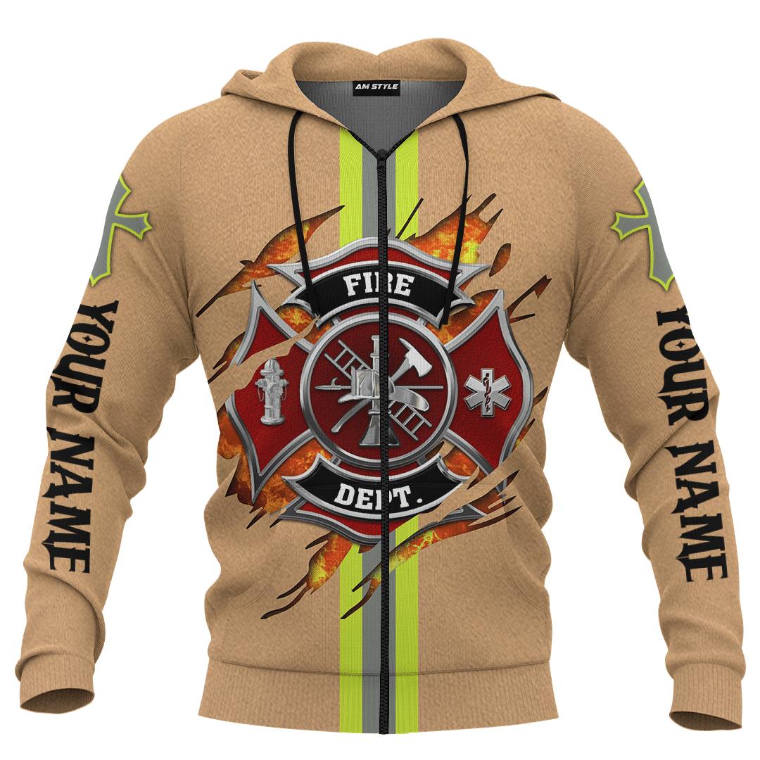 God Found Some Of The Strongest Woman And Made Them Firefighter Wives Customized 3D All Over Printed hoodie