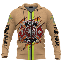 God Found Some Of The Strongest Woman And Made Them Firefighter Wives Customized 3D All Over Printed hoodie