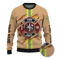 God Found Some Of The Strongest Woman And Made Them Firefighter Wives Customized 3D All Over Printed hoodie