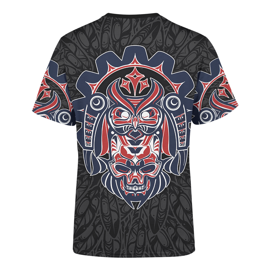 Native Owl Skull Native American Pacific Northwest Style Customized All Over Printed Shirt - Am Style Design - Amaze Style™