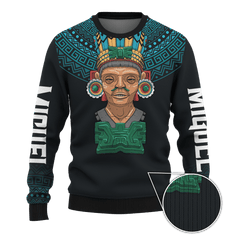 Aztec Warrior Maya Aztec Customized 3D All Over Printed hoodie