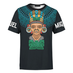 Aztec Warrior Maya Aztec Customized 3D All Over Printed hoodie