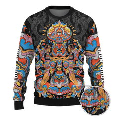 The Aztec Solar Power Maya Aztec Customized 3D All Over Printed 3D All Over Printed hoodie