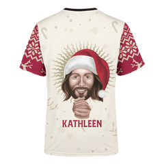 Merry Christmas God Bless You Christmas Customized 3D All Over Printed Sweater - AM Style Design - Amaze Style™