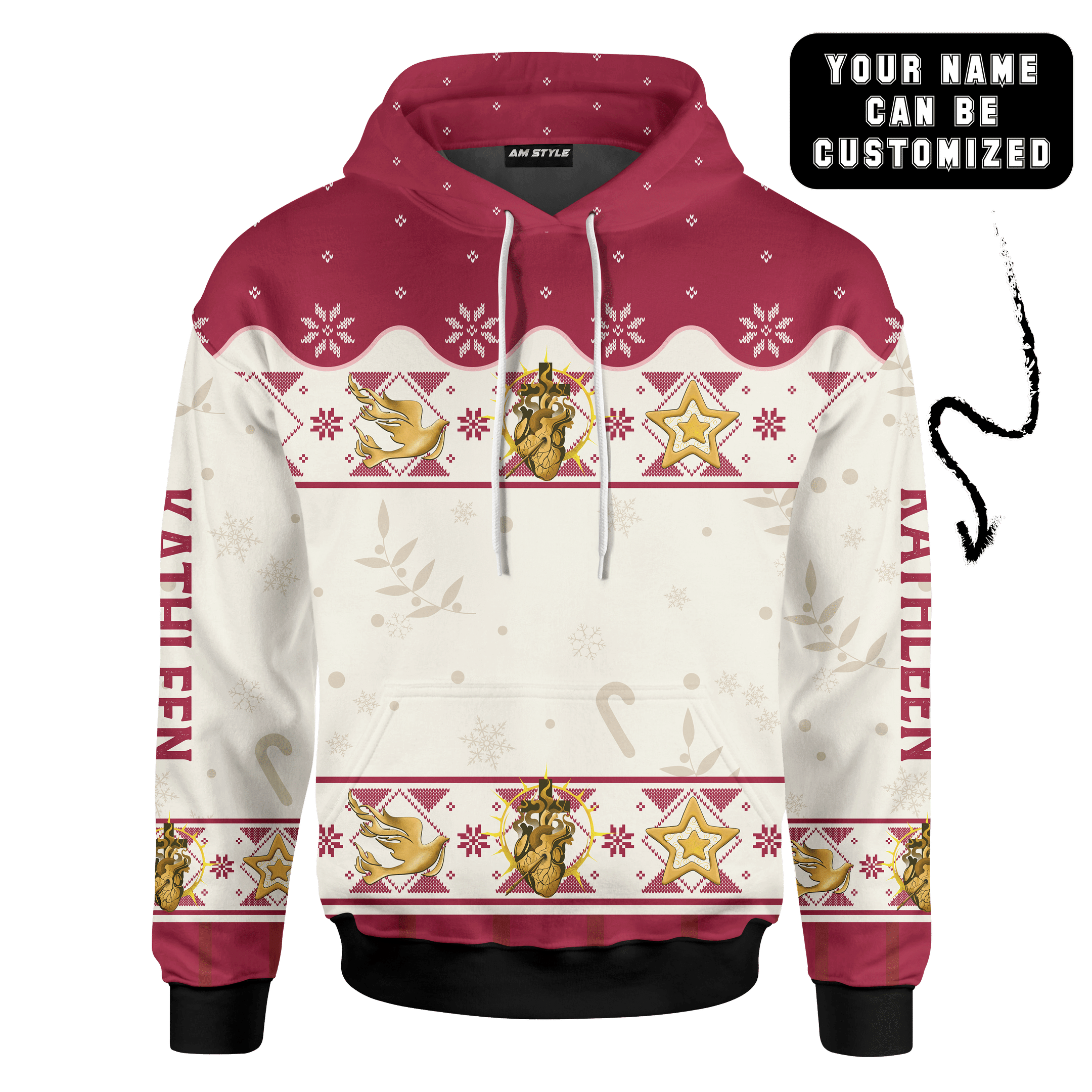 Merry Christmas God Bless You Customized 3D All Over Printed Sweater - AM Style Design - Amaze Style™