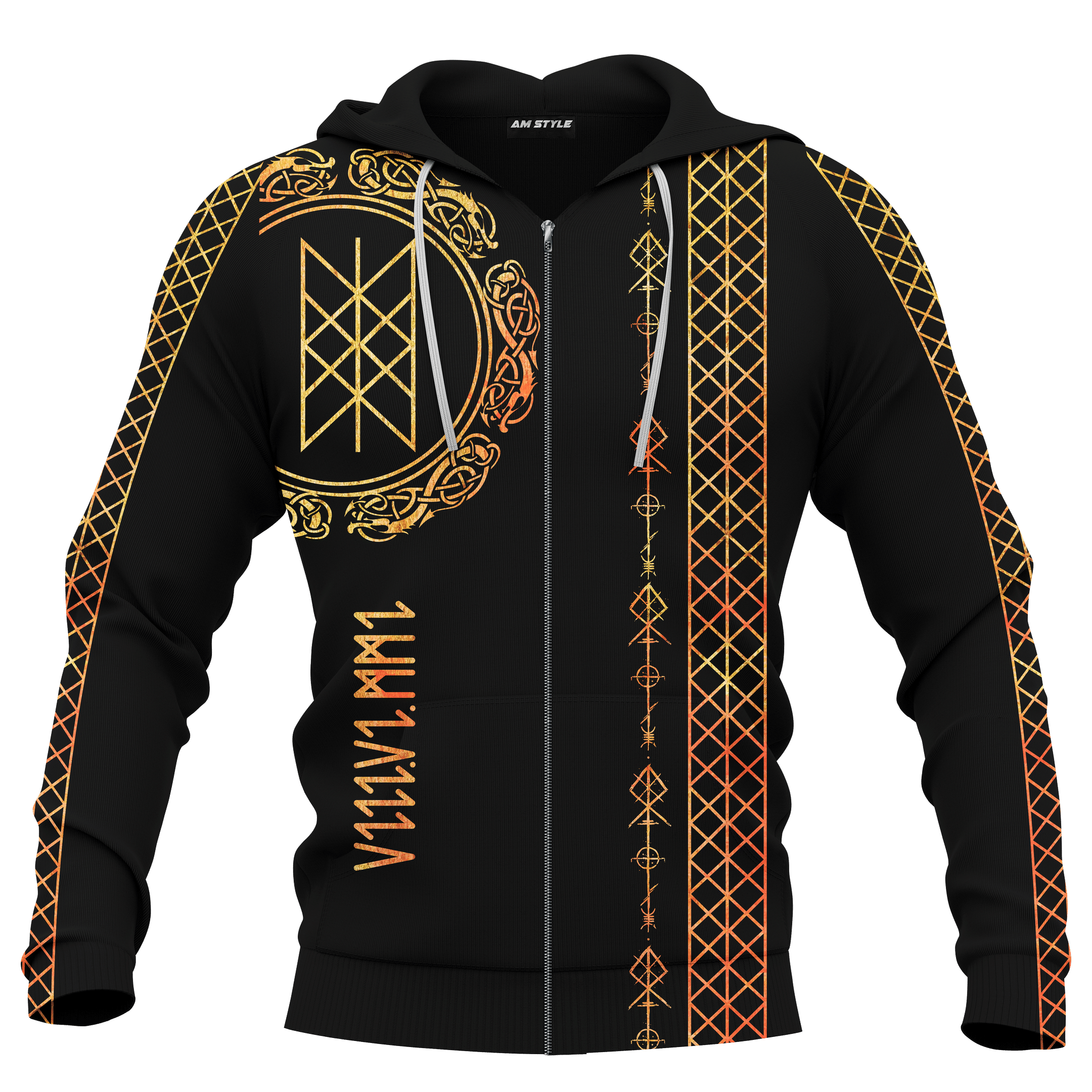 Viking Web Of Wyrd Vinyl Customized hoodie