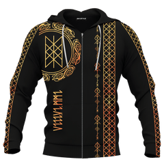 Viking Web Of Wyrd Vinyl Customized hoodie