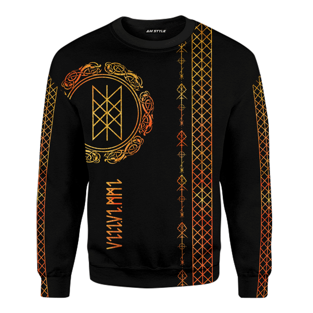 Viking Web Of Wyrd Vinyl Customized hoodie