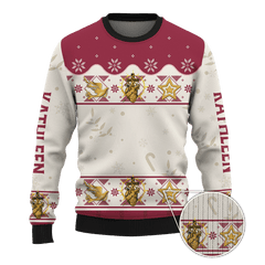 Merry Christmas God Bless You Customized 3D All Over Printed Sweater