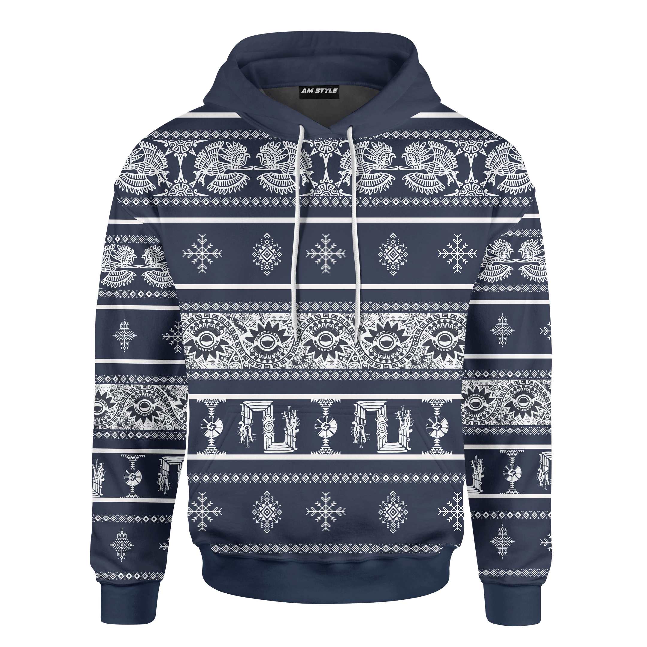 Aztec Christmas Gift Aztec Maya Mexica Christmas Customized 3D All Over Printed Sweater - AM Style Design - Amaze Style™