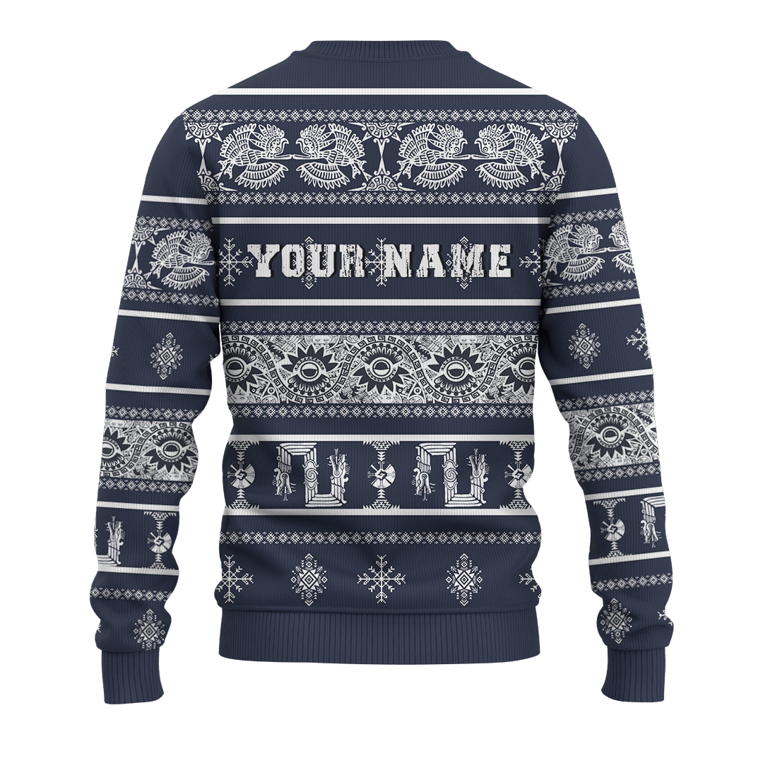 Aztec Christmas Gift Aztec Maya Mexica Christmas Customized 3D All Over Printed Sweater - AM Style Design - Amaze Style™