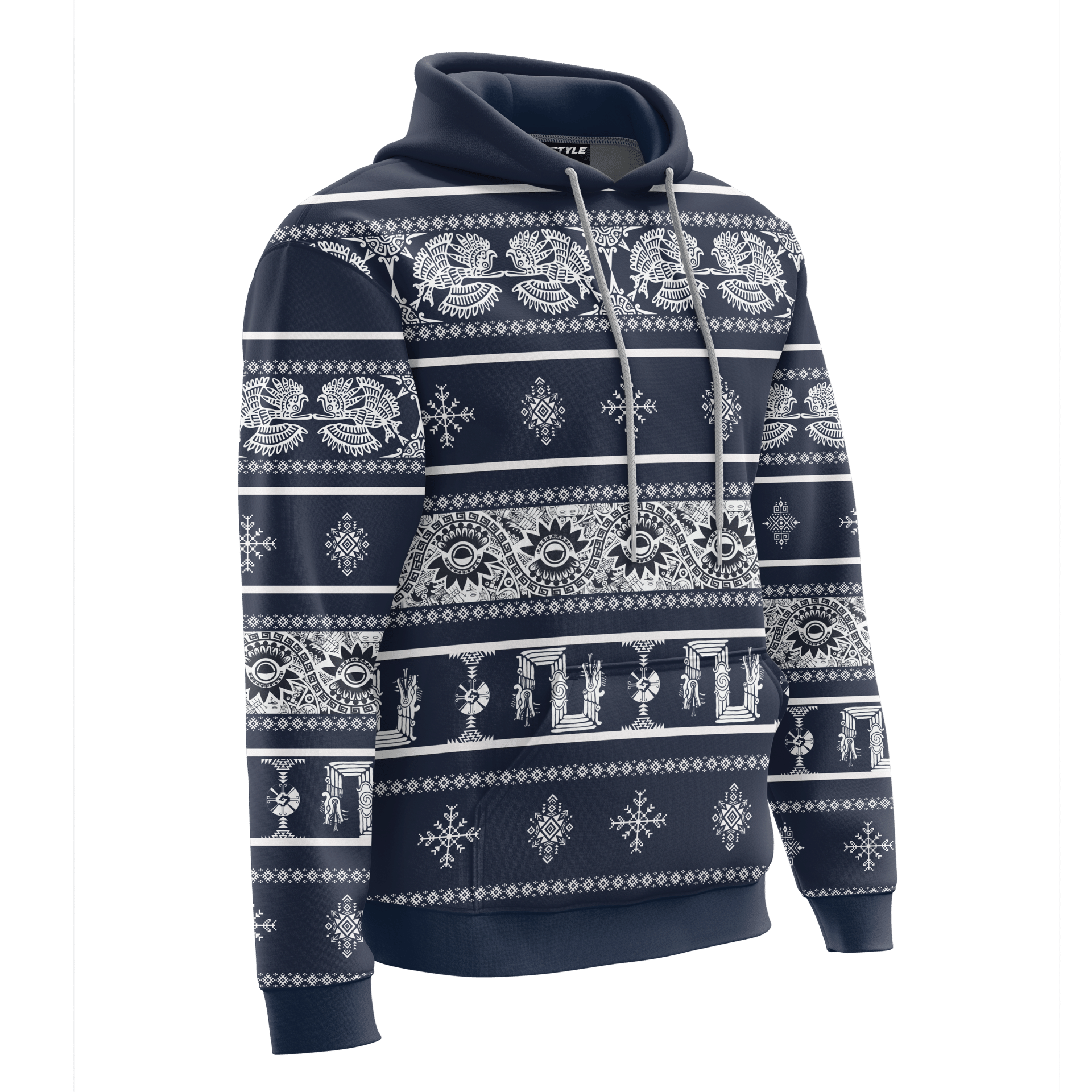 Aztec Christmas Gift Aztec Maya Mexica Christmas Customized 3D All Over Printed Sweater - AM Style Design - Amaze Style™