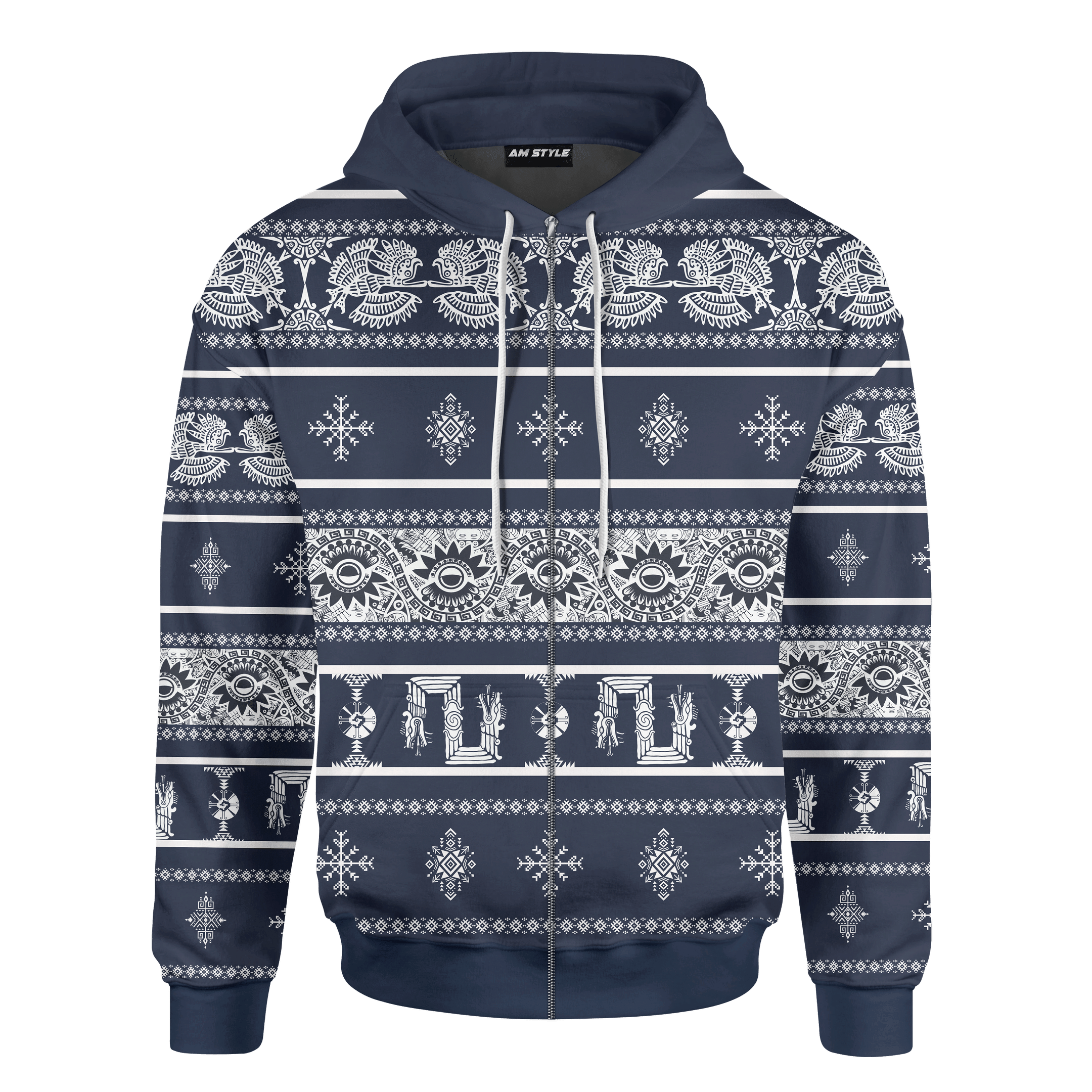 Aztec Christmas Gift Aztec Maya Mexica Christmas Customized 3D All Over Printed Sweater - AM Style Design - Amaze Style™