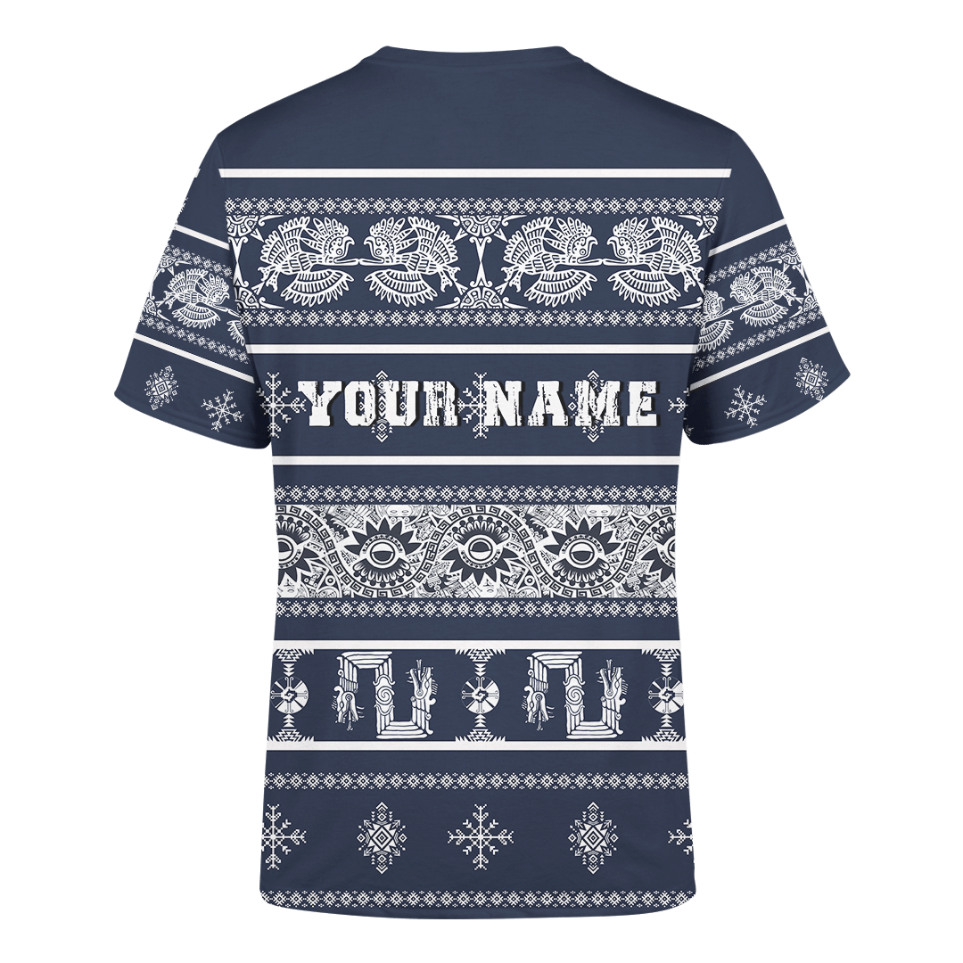 Aztec Christmas Gift Aztec Maya Mexica Christmas Customized 3D All Over Printed Sweater - AM Style Design - Amaze Style™