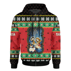 Jesus Is The Reason For The Season Jesus Christmas Customized 3D All Over Printed Sweater