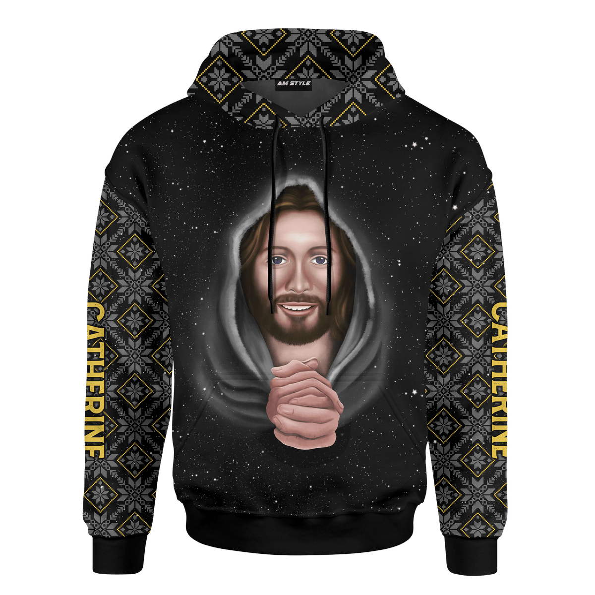 God Bless You Merry Christmas Jesus Christmas Customized 3D All Over Printed Sweater - AM Style Design - Amaze Style™