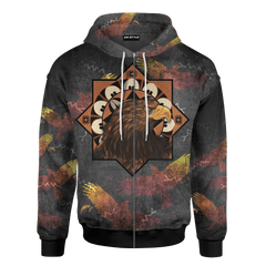 The Eagles Native American Patterns Native American Heritage Month Customized 3D All Over Printed hoodie