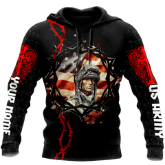 AM Style Customize Veteran America Flag 3D All Over Printed Unisex Shirt - Full Size - Independence Day - Amaze Style™