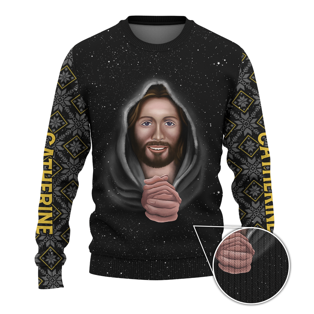 God bless you merry christmas customized hoodie