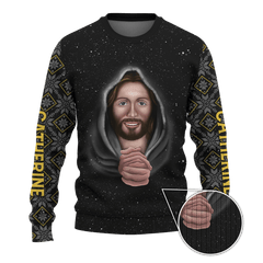 God bless you merry christmas customized hoodie