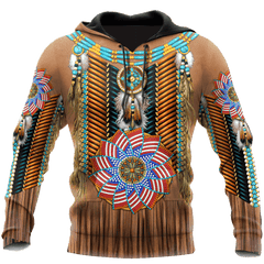 AM Style Native American 3D All Over Printed Unisex Shirts - Full Size - Independence Day - Amaze Style™