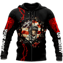 AM Style Customize Veteran America Flag 3D All Over Printed Unisex Shirt - Full Size - Independence Day - Amaze Style™