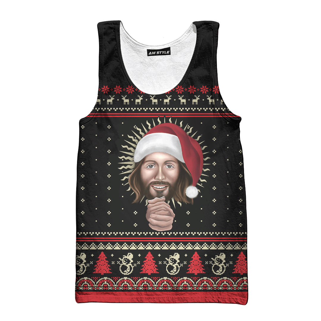 Jesus is the reason for the season merry christmas All Over Printed Hoodie