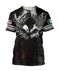 Customize MexicoAmerican Eagle Tattoo 3D All Over Printed Unisex HoodiesIndependence Day