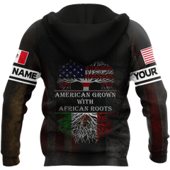 AM Style Customize Mexico - American Eagle Tatto 3D All Over Printed Unisex Hoodies - Full Size - Independence Day - Amaze Style™