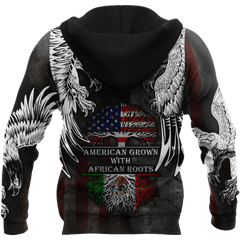 AM Style Mexico - American Eagle Tatto 3D All Over Printed Unisex Hoodies - Full Size - Independence Day - Amaze Style™