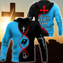 Premium Christian Jesus DNA test v12 3D All Over Printed Unisex Shirts - Amaze Style™-Apparel