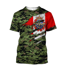 Canadian Veteran - Jesus 3D All Over Printed Shirts PD06032103 - Amaze Style™