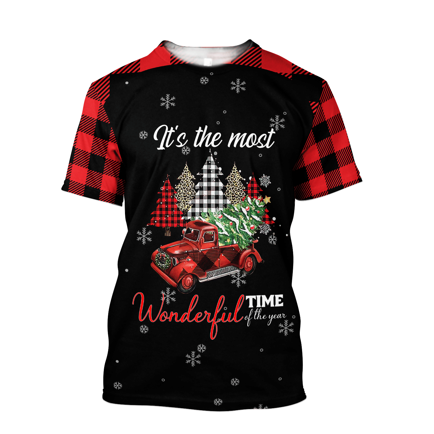 christmas is the most wonderfull time jesus all over printed unisex Hoodie