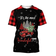 christmas is the most wonderfull time jesus all over printed unisex Hoodie