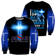 Christmas Is The Most Wonderfull Time Jesus All Over Printed Unisex hoodie