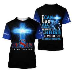 Christmas Is The Most Wonderfull Time Jesus All Over Printed Unisex hoodie