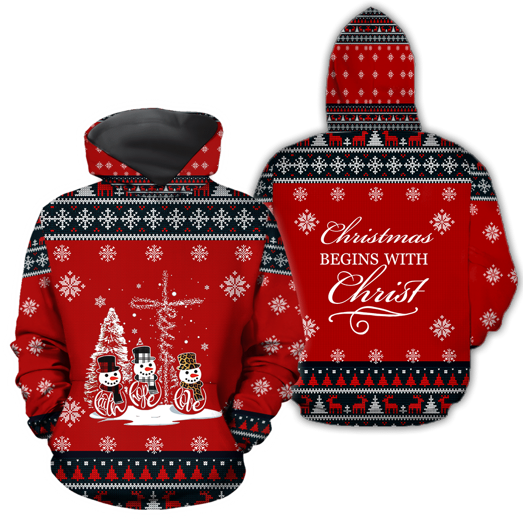 Jesus Christmas 3D All Over Printed Shirts For Men and Women - Amaze Style™-Apparel