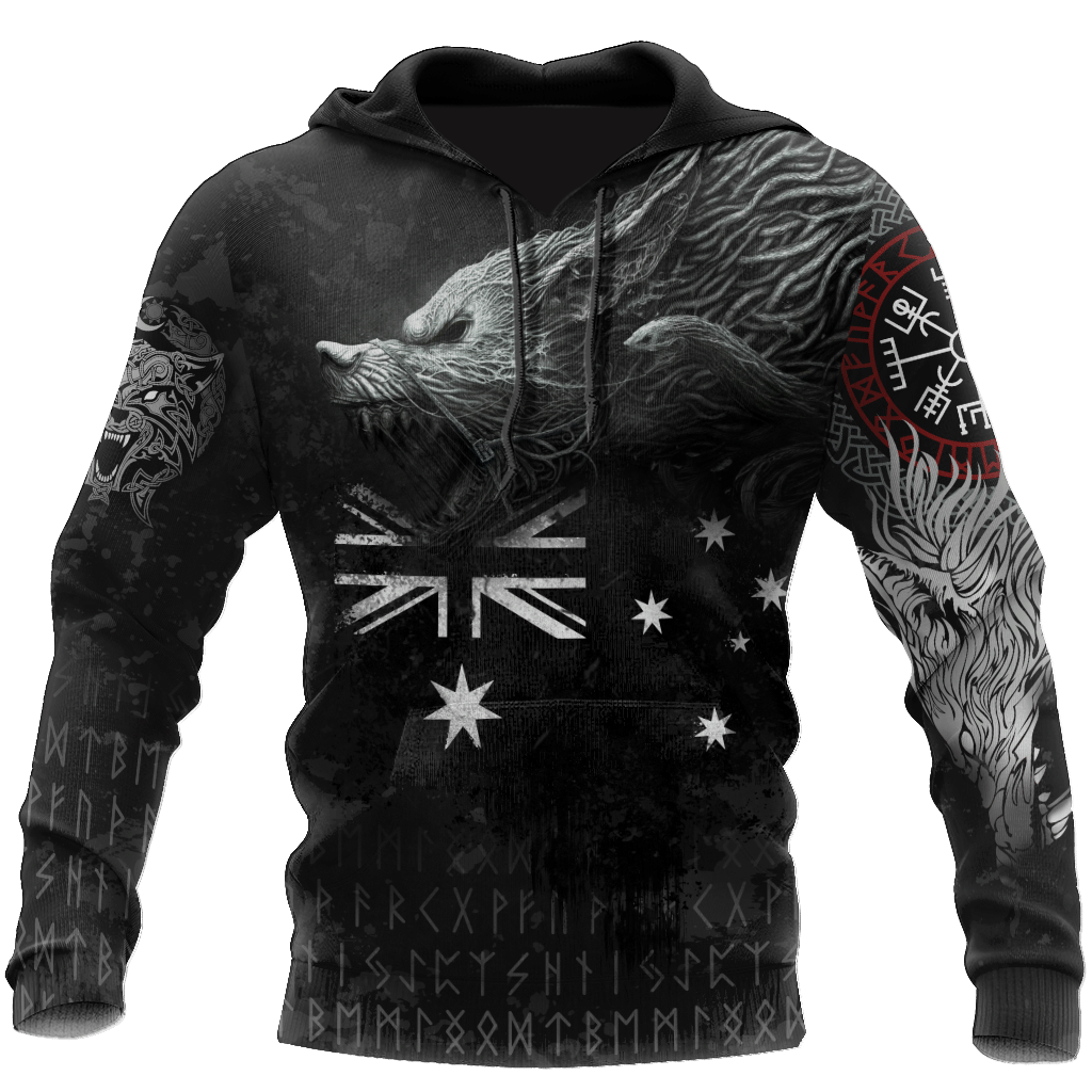 Australia Viking Fenrir All Over - Amaze Style™-Apparel