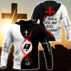 Premium Christian Jesus DNA test v12 3D All Over Printed Unisex Shirts - Amaze Style™-Apparel