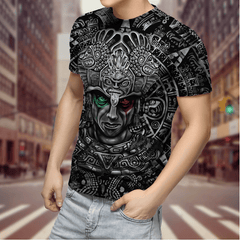 Aztec Warrior 3D All Over Printed Shirts For Men And Women - Amaze Style™