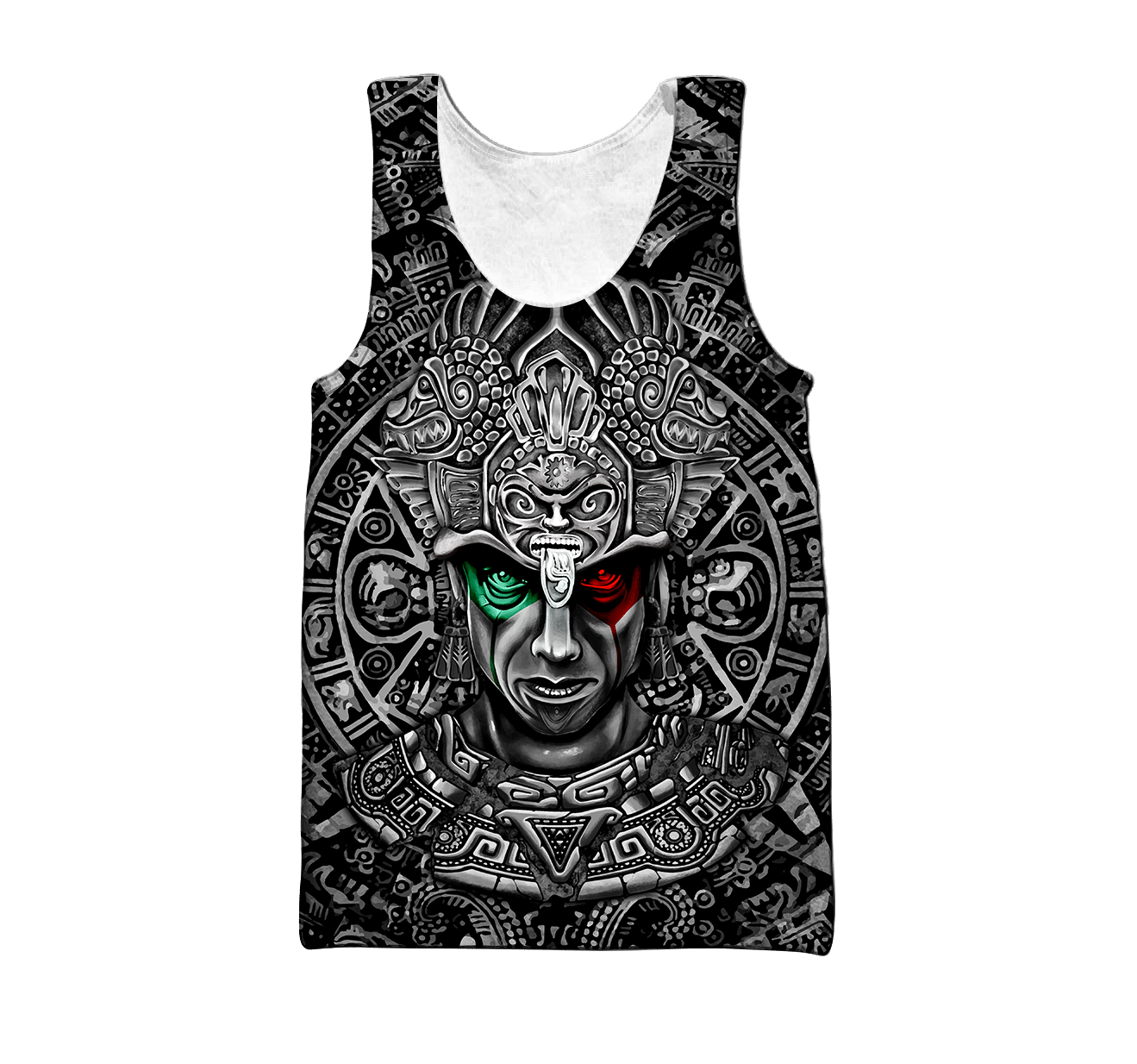 Aztec Warrior All Over Printed Shirts For Men And Women