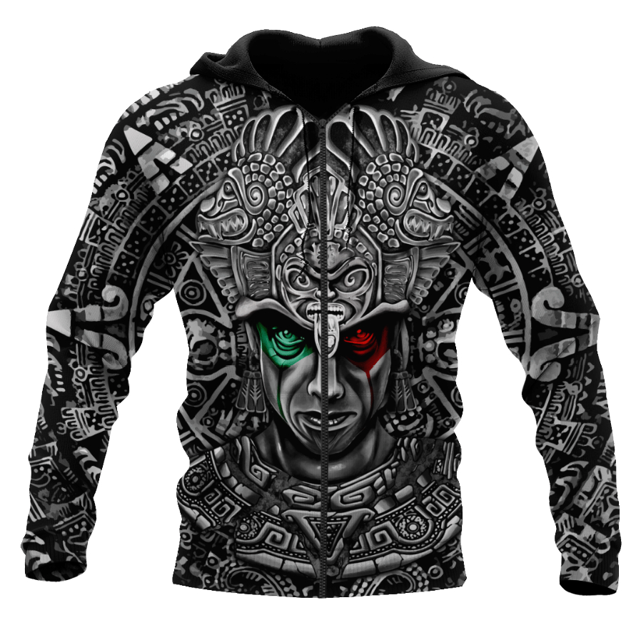 Aztec Warrior All Over Printed Shirts For Men And Women